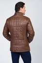 Мужская кожаная куртка из натуральной кожи на меху с воротником 3600038-2